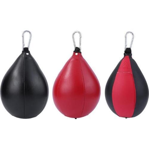 Boxing Pear Shape PU Boxing Punching Bag Speed Ball Bags Training Fitness Sports Practical Stress Release Body Building Tool