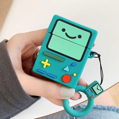 Cute Game Machine Cartoon Earphone Case For Airpods 1 2 Wireless Headset Protective Cover Silicone Airpods Case