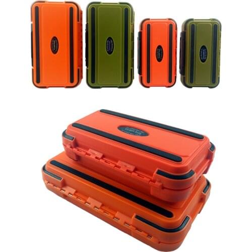 Fishing Tackle Tools Box Waterproof Double Layer DIY Compartments Large Storage Case Waterproof Fly Carp Fishing Accessories