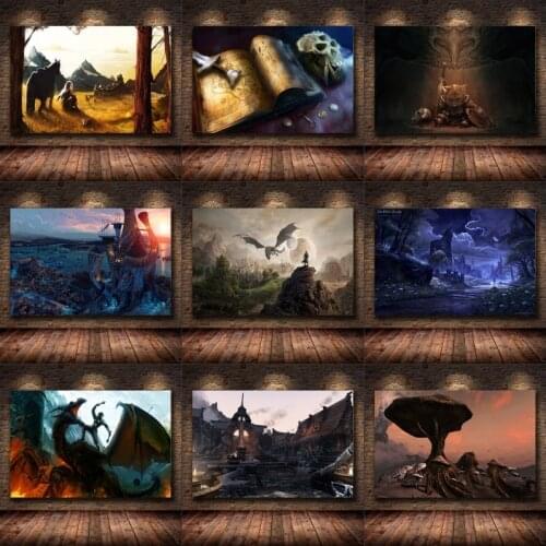 The Game Poster Decoration Painting of The Dark Souls 3 on HD Canvas Canvas Painting Art Posters and Prints Cuadros Decor