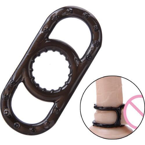 Sex Penis Ring Time Delay Ejaculation Erection Lasting Ring Silicone Cock Ring Lock Sperm Penis Ring for Man Erotic Sexy Product