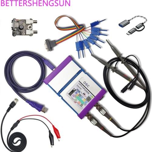 Oscilloscope OSC482X, three-in-one version, oscilloscope + signal generator + logic analyzer