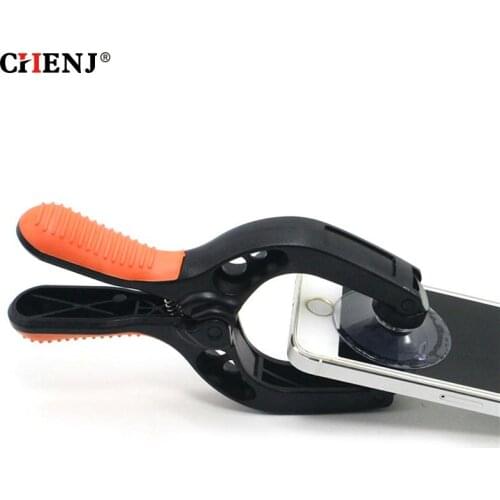 1pc Phone LCD Screen Opening Pliers Spring Suction Cup Phone Disassembly Tool For Smart Phone Screen Opening Tool Color Randomly