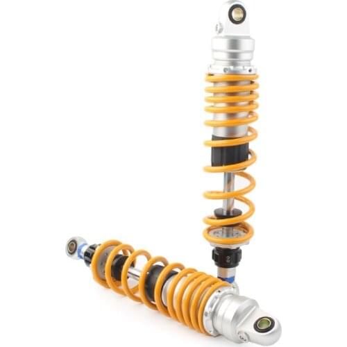 7mm spring 320mm 330mm 340mm 350mm 360mm 370mm Adjust damping shock absorber For Honda Yamaha Kawasaki Suzuki