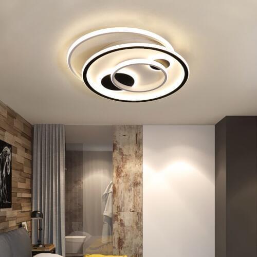 Modern Chandeliers LED ceiling Lamp For Living Room Bedroom Study Room surface mounted lights Lamp Deco Remote control