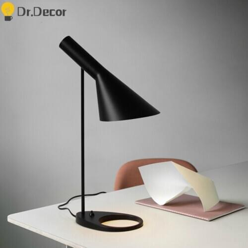 Nordic Led Table Lamp Bedroom Cafe Modern Table Lights Lighting Living Room Bedroom Bedside Study Reading Desk Lamps Home Decor