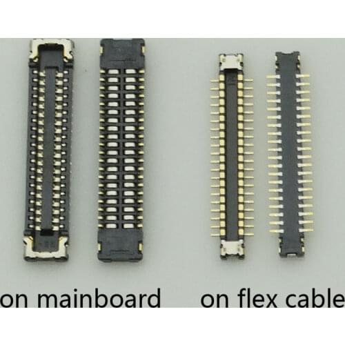10pcs/lot for Xiaomi Redmi note 7 note 8 note 7 pro note 8 pro USB charging dock Port FPC Connector on mainboard on cable 40 pin