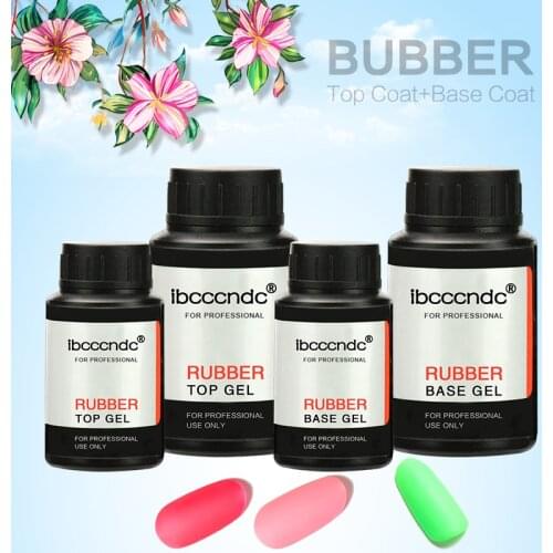 30/14ml Newest Kodi Rubber Top Coat Base Coat Led Gel Nail Polish UV Nail Primer Soak Off UV Nail Gel Manicure Nail Art Salon