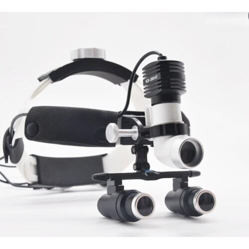420mm*6X head-mounted magnifier /loupes with LED used in dental or medical