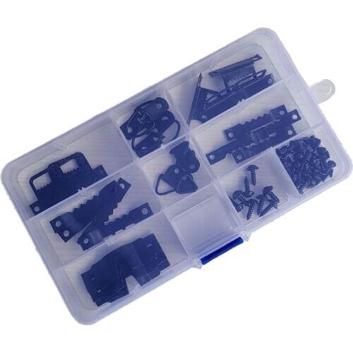 76pcs/set Photo Picture Frame Hanging Kit Heavy Duty Serrated Hanger Hardware For Wall Mounting B85C