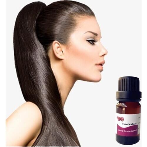Dropship Fast Powerful Hair Growth Essence Products Garlic Essential Oil Liquid Treatment Preventing Hair Loss Hair Care 10ml