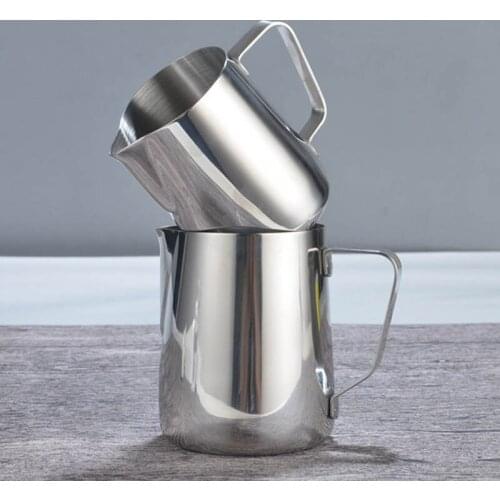 Fancy Craft Espresso Coffee Latte Cafe Tools Stainless Steel Milk frothing jug Espresso Coffee Pitcher Barista