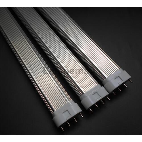 Led 2g11 tube 4pin linestra PL lamp 220V dimmable Milky white 10w 225mm 12w 320mm 15w 410mm 22w 535mm replace halogen AC85-265V