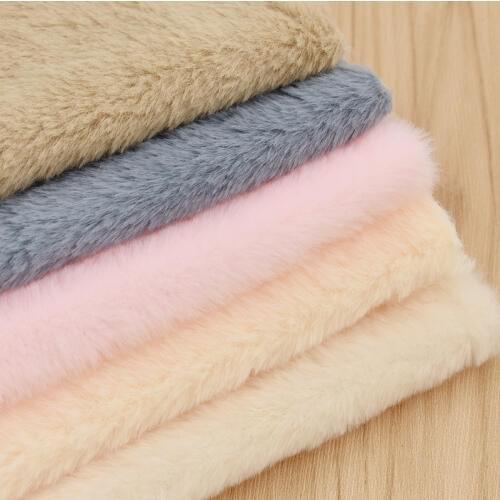 Autumn Winter DIY Patchwork Garment Decoration Immitation Fur Fabric Handmade Sew-On Clothes Accessories