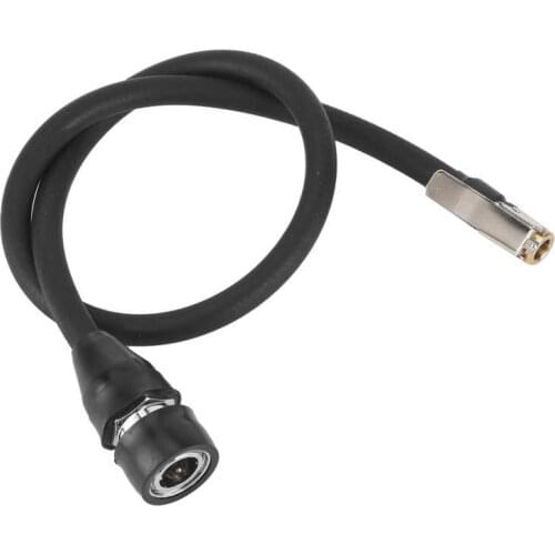 Tire Inflator Chuck Black Inflator Hose with Fast Female Head for Inflatable for Car