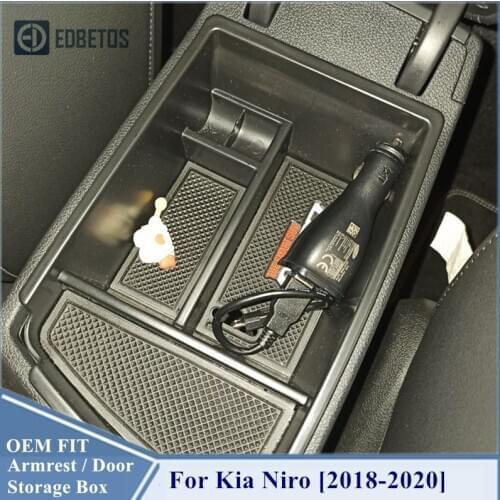 For Armrest Box Kia Niro 2018 2019 2020 Armrest Storage Glove Box For Kia Niro Center Conosle Organizer For Kia Niro Storage