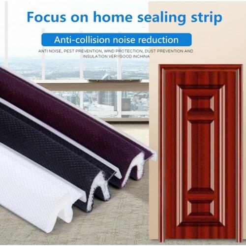 PU foam sound insulation and windproof sealing strip, card slot type suit door seam shock absorption and sound insulation strip