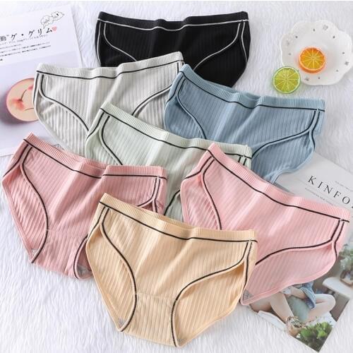 Sexy Lace Panties Women Fashion Cozy Lingerie Tempting Pretty Briefs High Quality Cotton Low Waist Cute Women Underwear