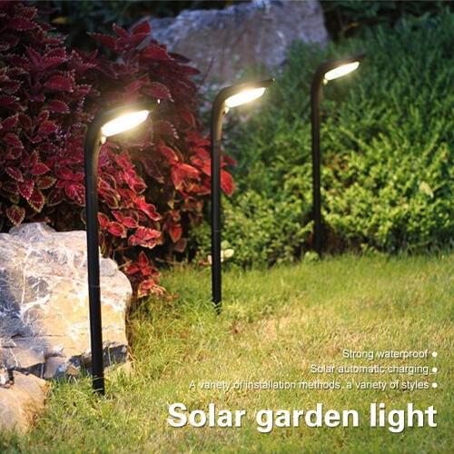 Solar Lawn Light LED Solar Light Garden Decoration Lamps LED Solar Lawn Light Solar Powered Lamp Path Stake Wall Lanterns Lamp