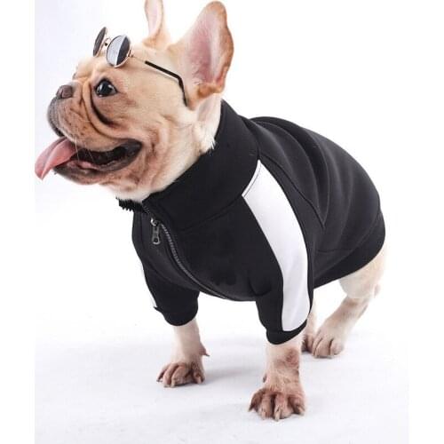 Adidog Dog Hoodie Winter Pet Dog Clothes For Dogs Coat Jacket Cotton Ropa Perro French Bulldog Clothing Dogs Pets Clothing A183