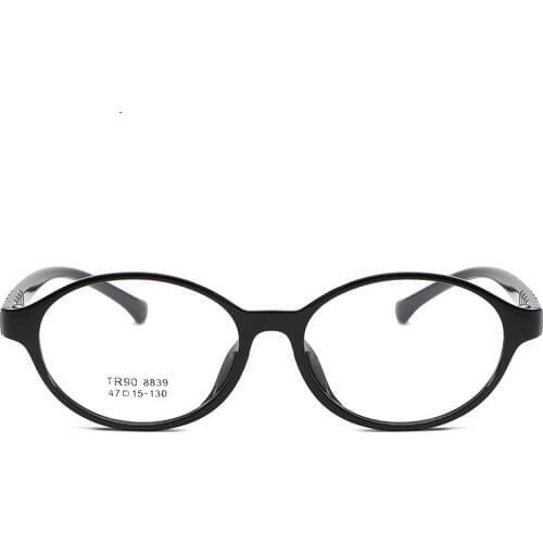 Viodream Children Tr90 Glass Frame Students Circular Cartoon Flat Glasses Spectacle Frame Plastic Titanium Prescription Eyewear