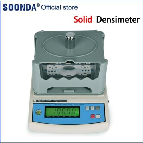 300g/0.01g Automatic Soild Material Density Meter Rubber Plastic Ceramic PVC Sponge Rock Densitometer Electronic Densitmeter