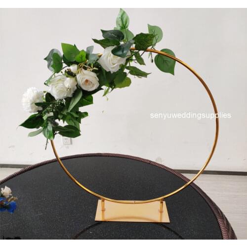 50cm diameter )Wedding Event Rose Hydrangea Artificial Flowers Runner Table Centerpiece for event decor senyu2269
