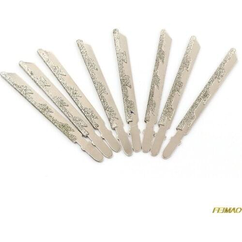 101mm T-shank Alloy Diamond Jigsaw Blade for Marble Stone Granite Tile Ceramic Fast Cutting Applicable Industry Stone Processing