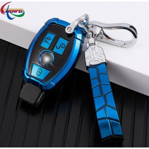 TPU Soft Rubber For Mercedes-benz Special Car Key Case A Class B Class C Class S Class E Class Key Cover Shell Car Accessories