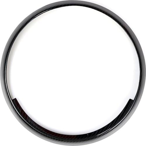 Brand New Carbon Fiber Material Style Mini Cooper F54 F60 Interior Blind Ring Cover from NVD/ Non-NVD