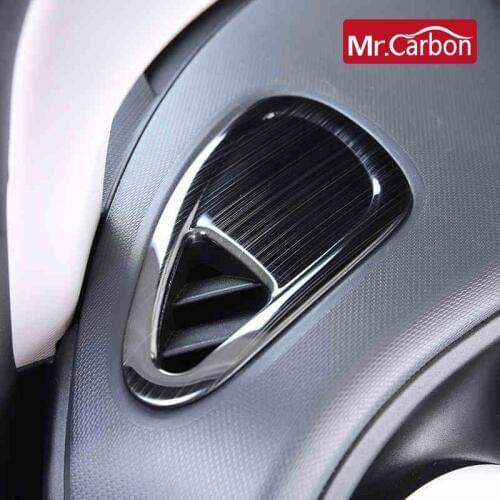 Car air conditioning Air outlet Decorative cover For Mercedes Smart fortwo 453 forfour Car decoration Modification Accessories