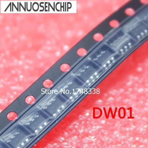DW01+ 20pcs DW01+G SOT-23-6 NEW ORIGINAL