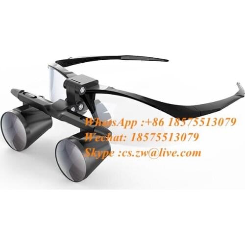 FD-501G Galileo Frame Type Double-hole Medical Magnifying Glass For Oral Dental ENT Surgery 2.5 Times 3.5 Times
