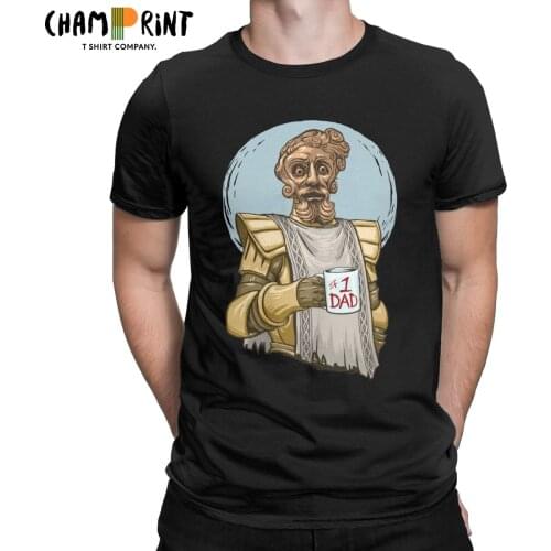 Mens Giant Dad T Shirt Dark Souls 100% Cotton Tops Vintage Short Sleeve Round Collar Tees New Arrival T-Shirts