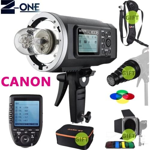 Godox AD600B 600Ws TTL GN87 1/8000 HSS Bowens Mount Outdoor Flash+XPRO Flash Trigger For Canon Nikon Sony Fujifilm Olympus