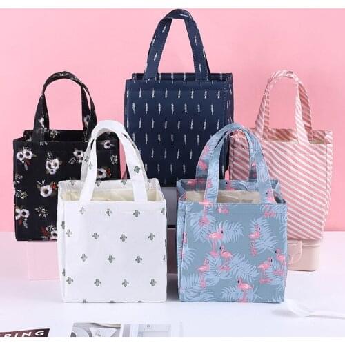 Portable Outdoor Picnic Bag Waterproof Tableware Insulated Thermal Cooler Food Container Basket Camping Lunch Bags for Women