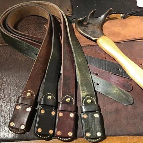 Heavy Thick Quality Genuine Leather Luxury Super Thick Mens Belt Retro Handmade Leather Designer Antique Brown Belt Ceinture