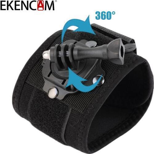 360 Degree Rotation Hand Wrist Strap Mount for GoPro Hero 9 8 7 6 5 4 go pro Max DJI OSMO Insta360 OneR Accessories
