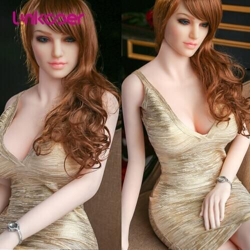 Linkooer 165cm Sex Dolls TPE Metal Skeleton Lifelike Breast Vagina Anus Oral Real Silicone Love Doll for Men Adult Sexy Dolls