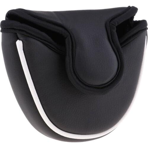Sticker Golf Mallet Head Cover Club Protector Putter Cover PU Sleeve