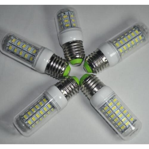 Led bulb E27 Led lamp E14 5730 led corn bulb 220V 24led 36led 48led 56led 69led LED bulb Christmas Chandelier Candle Lighting