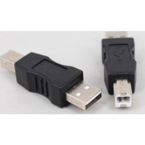 High Speed USB 2.0 type A Male to type B Male USB Printer Scanner Adapter data sync Coupler Converter Connector