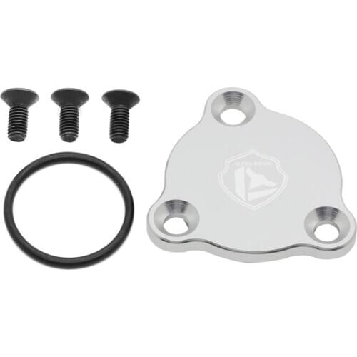 ATV Parts Safety Switch Block Off Cover Plate Billet Aluminum For Yamaha Banshee 350 YFZ350 1987 - 2006 2005 2004 2003 2002 2001