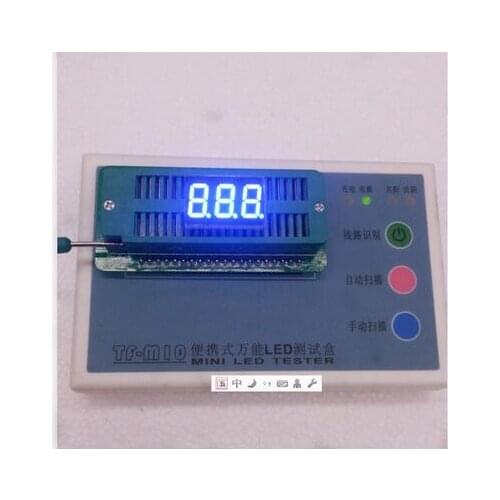 0.36inch 3digits blue 8 segment led display 3361AB/3361BB 10pcs