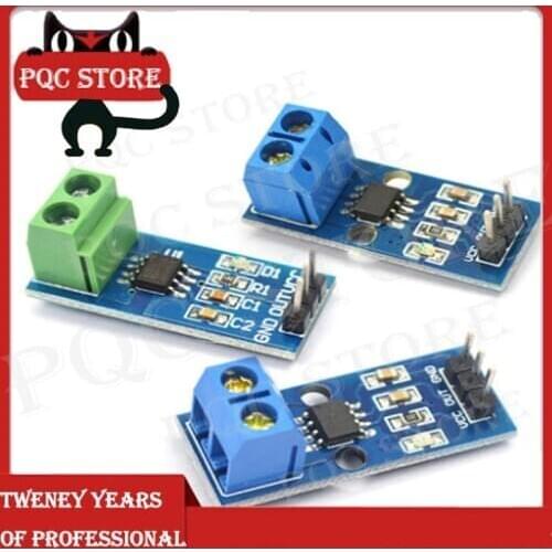 1PCS Hall Current Sensor Module ACS712 module 5A 20A 30A Hall Current Sensor Module 5A/20A/30A ACS712