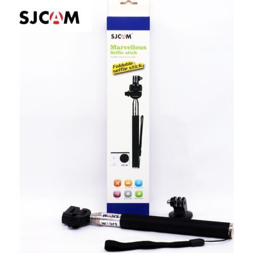 Free Shipping!!SJCAM Brand Aluminum Selfie Stick Handheld Extendable Monopod For SJCAM SJ4000 WiFi SJ5000 Plus M10 SJ5000x
