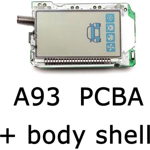 Keychain For Starline A93 Vertical screen LCD Remote Control Keychain for Twage Starline A93 Two Way Car Burglar Alarm System