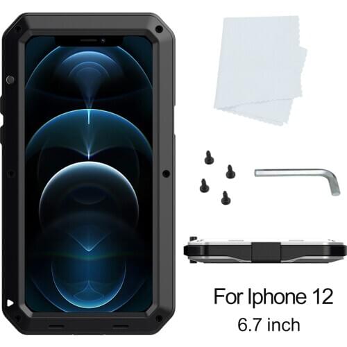 For iPhone 12 11 Pro Max Mini 5 5S SE 6s plus 8 7 6 Plus Xr Xs Max X SE 2020 Full Protective Case Protective Shockproof Cover