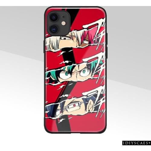 Shoto Todoroki Izuku Tenya Iida Phone case For iPhone 6s 7 8 X Xr Xs 11 Pro Max Samsung S Note 8 9 10 20 Plus ultra cover shell