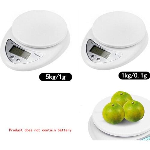 Kitchen Electronic Scale Accurate Mini Household Cooking Baked 5 KG Gram Scale Baking Scale Digital Kitchen Scale
